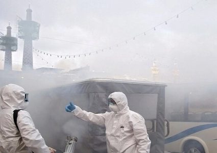 العاصمة الايرانية تلزم المواطنين بارتداء الكمامات في وسائل النقل