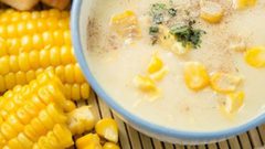 شوربة الذرة بالكريمة