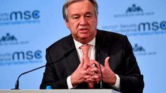 غوتيرش يؤكد موقف الأمم المتحدة الثابت بشأن ضم الأراضي المحتلة