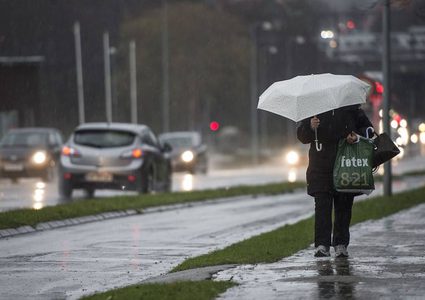 حالة الطقس: استمرار تأثير المنخفض على البلاد وامطار متفرقة