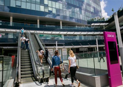 فتح المجمعات التجارية والأسواق في دولة الاحتلال