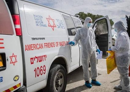 عدد الاصابات بفيروس كورونا في دولة الاحتلال يصل إلى 16444 حالة