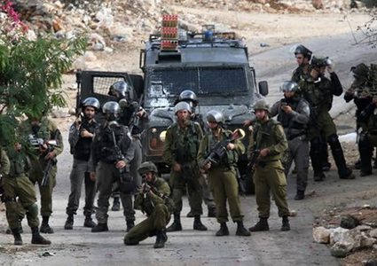 اندلاع مواجهات مع الاحتلال غرب مدينة قلقيلية