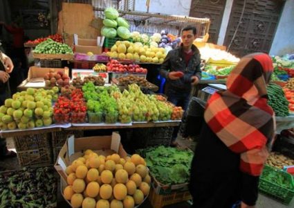 انخفاض الرقم القياسي لأسعار المستهلك الشهر الماضي