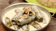 مخشي الكوسا باللبن