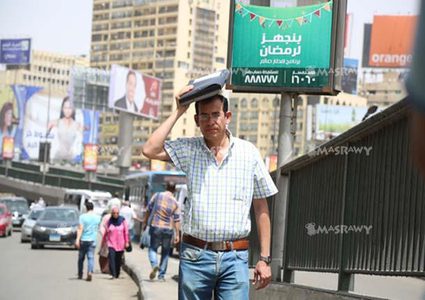 تحذيرات مصرية من ارتفاع درجات الحرارة عن المعدل الطبيعي
