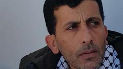 الاحتلال يعزل الاسير جنازرة المضرب عن الطعام لليوم ال8 على التوال