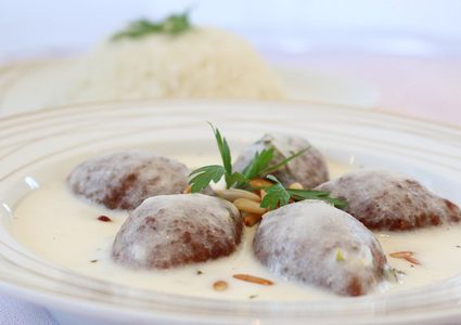 طريقة اعداد الكبة اللبنية