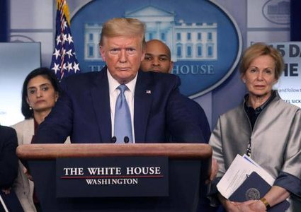 ترامب: تصدر أمريكا قائمة الدول الأكثر تضرراً بكورونا "وسام شرف"