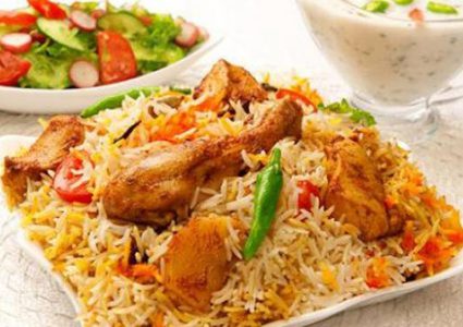 طريقة اعداد برياني الدجاج