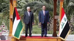 الرئيس العراقي يؤكد دعمه لمواقف الرئيس ويهنئه بحلول عيد الفطر