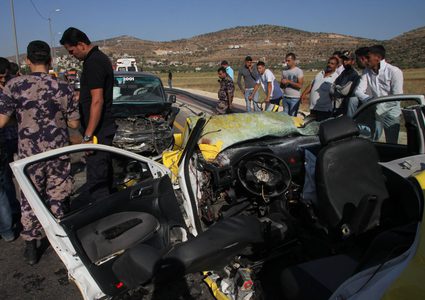 مصرع مواطن في حادث سير بمدينة نابلس