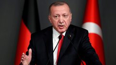 أردوغان: تركيا لن تقبل بمنح الاراضي الفلسطينية لأحد