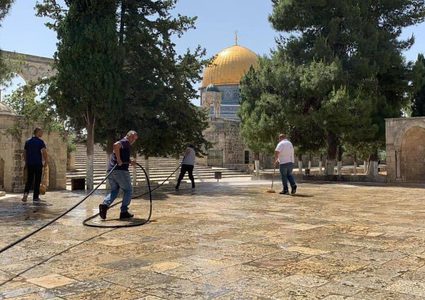 فتح أبواب المسجد الأقصى الأحد المقبل