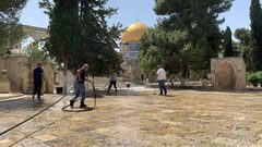 فتح أبواب المسجد الأقصى الأحد المقبل