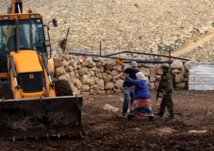 الاحتلال يستولي على جرار زراعي في الزبيدات شمال أريحا