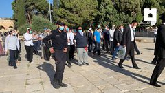 اقتحم أكثر من 75 مستوطنا المسد الأقصى صباح اليوم الأحد وسط حماية قوات الاحتلال