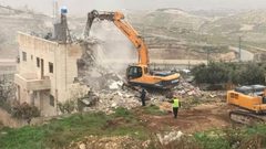 هدم منزل في سلوان جنوب القدس المحتلة