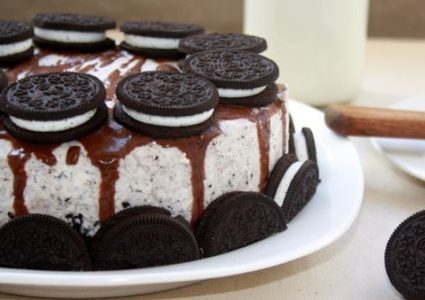 طريقة عمل تشيز كيك اوريو