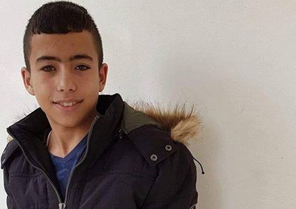 الاحتلال يمدد توقيف الطفل زيد بعجاوي من يعبد للمرة العاشرة