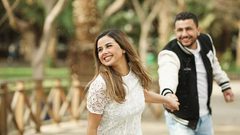 حقيقة انفصال منة عرفة وعلي غزلان