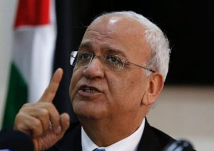 عريقات: المواقف الدولية ترفض قرار الضم