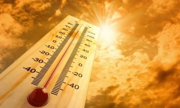 الطقس: أجواء حارة و الحرارة أعلى من معدلها العام بـ4درجات