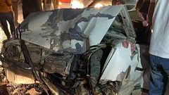 الهلال الأحمر: 11 إصابة جرّاء وقوع حادث سير بين بلدتي جبع وصانور