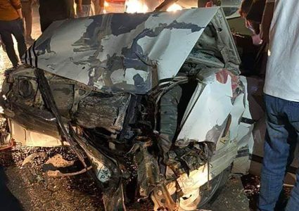 مصرع شاب واصابة ثمانية اخرين بحادث سير في جنين