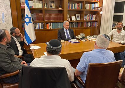 نتنياهو يلتقي قادة المستوطنين المؤيدين لقرار الضم