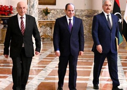 السيسي يطلق مبادرة لوقف اطلاق النار في ليبيا