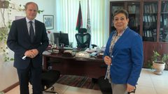 عشراوي تدعو فرنسا الى الاعتراف بدولة فلسطين