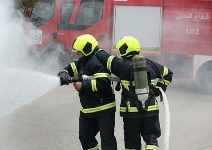 الدفاع المدني: تعاملنا مع 120 حادث إطفاء