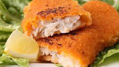 شرائح فيليه السمك المقلية