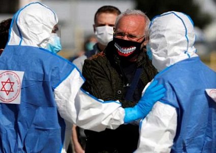 حالة وفاة و214 إصابة جديدة بفيروس كورونا لدى الاحتلال