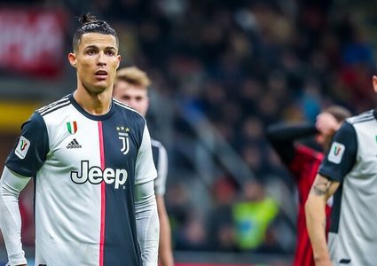 رونالدو يهدر ضربة جزاء أمام ميلان في كأس إيطاليا