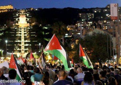 مواجهات ليلية مع الشرطة احتجاجا على جرف مقبرة الإسعاف في يافا