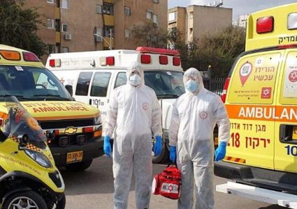 إرتفاع عدد المصابين بفيروس كورونا في دولة الاحتلال إلى 18876