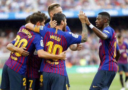 إصابة نجم برشلونة تعكر رباعية مايوركا