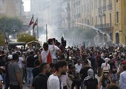 23 اصابة بينهم 4 عسكريين بمظاهرات في لبنان