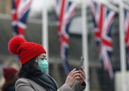 38 وفاة جديدة بفيروس كورونا في بريطانيا