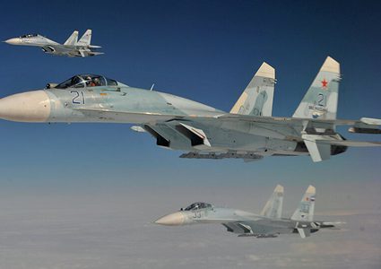 مقاتلات روسية تعترض قاذفات أمريكية فوق بحر البلطيق