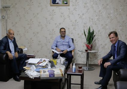 الرجوب يضع ممثل الاتحاد الأوروبي في صورة المستجدات السياسة