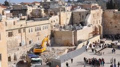 الأردن يدين استمرار قيام الاحتلال بأعمال في الحائط الغربي للأقصى