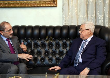 وزير الخارجية الأردني يصل مقر الرئاسة في رام الله