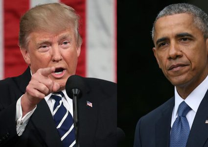 ترامب يتهم أوباما بالخيانة العظمى