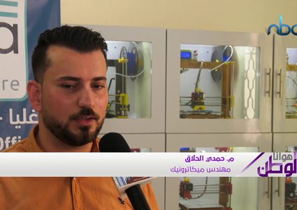 بتقنية 3d إنتاج أقنعة طبية للوقاية من كورونا في غزة