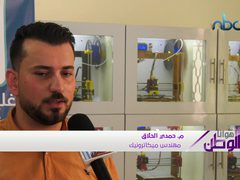 بتقنية 3d إنتاج أقنعة طبية للوقاية من كورونا في غزة