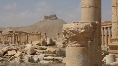 روسيا تصور فيلما عن تدمر السورية