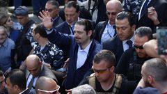 الأمن اللبناني يحقق في انفجار استهدف موكب سعد الحريري